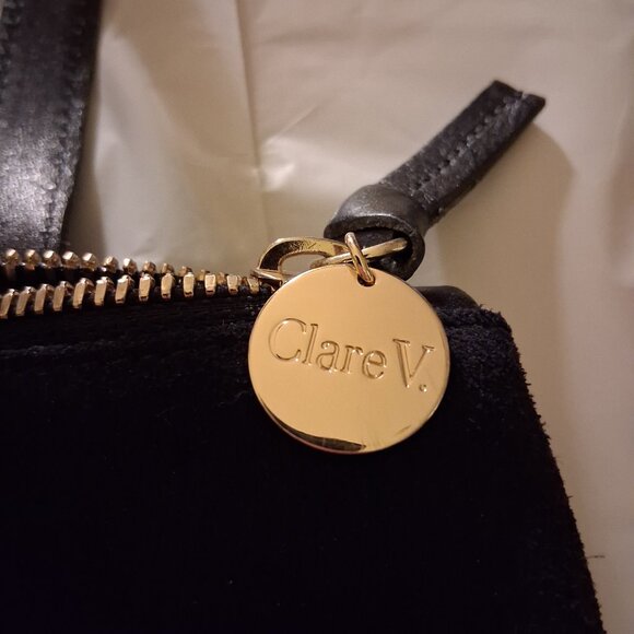 Clair V. Marcelle Suede Tote Backpack